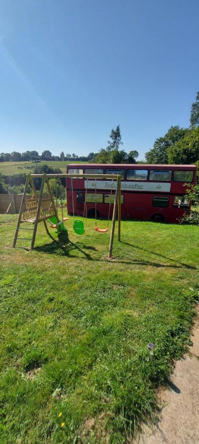 Insolite Bus Anglais Le Buckinghambus Saint-Philbert-sur-Risle Bagian luar foto